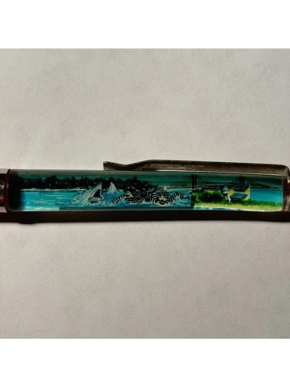 Alcatraz Federal Penitentiary Swim Team Floaty Pen Sharks Eat Escaped Prisoners